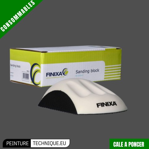 Cale à poncer ergonomique Finixa SAB01 – Pour carrosserie et ponçage de précision