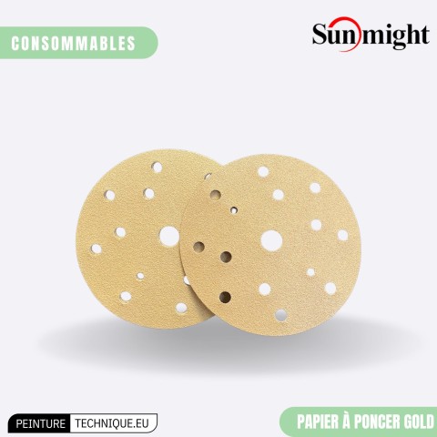 Disques abrasifs Sunmight Gold – Ponçage rapide et durable pour métal, bois et plastique 2