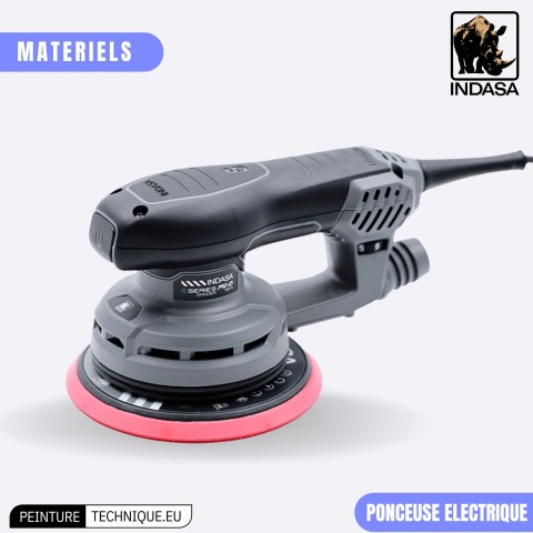 Ponceuse Électrique Indasa PRO XS 150 mm – Design ergonomique et performance élevée