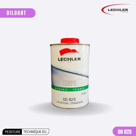Diluants Lechler 00825 (Standard) & 00824 (Lent) – Ajustement de viscosité pour peinture 2K haute performance 2