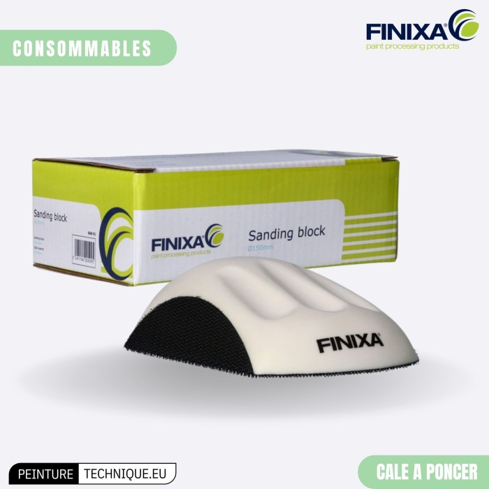 Cale à poncer ergonomique Finixa SAB01 – Ponçage précis et confortable pour carrosserie