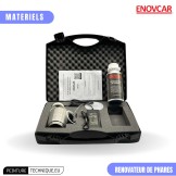 Kit rénovateur de phares ENOVCAR – Rénovation optiques voiture polycarbonate