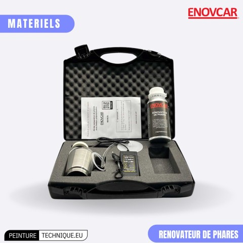 Kit rénovateur de phares ENOVCAR – Rénovation optiques voiture polycarbonate