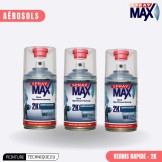 Vernis de finition 2K SprayMax 400 ml – Brillance et protection longue durée pour auto & moto