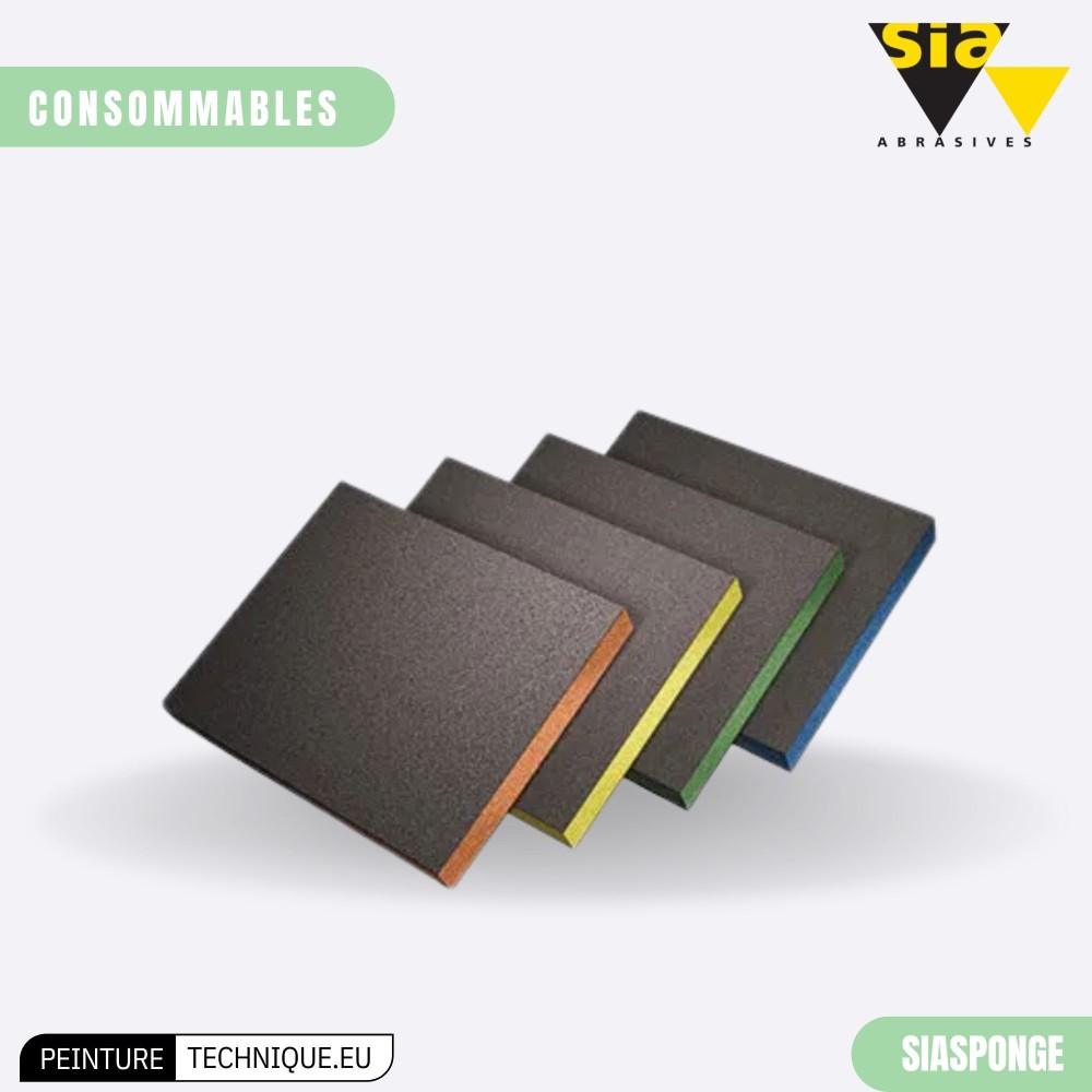 Siasponge Flex - Éponge abrasive haute performance pour ponçage pro