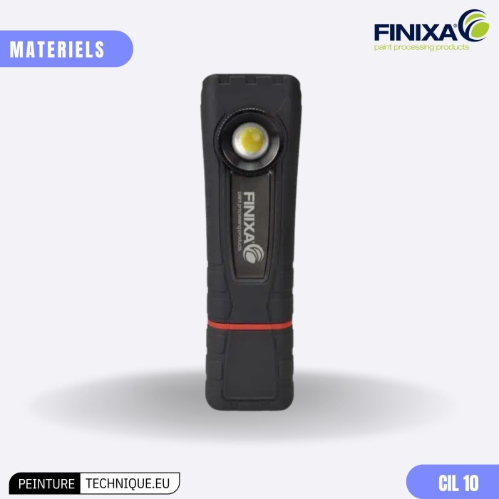 Lampe d’inspection portable  – Rechargeable, 360°, base magnétique