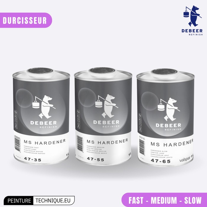 Durcisseur peinture voiture 2K DeBeer Refinish