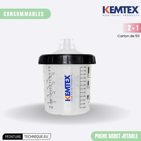 Poche Godet Jetable – Gain de temps et propreté en atelier