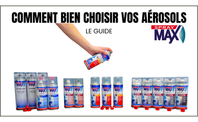 Aérosols de peinture : guide complet pour bien choisir et bien utiliser