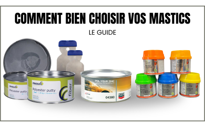 Guide complet pour choisir le mastic adapté à vos réparations carrosserie et industrielles