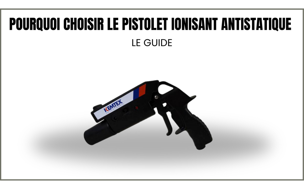 Pistolet ionisant antistatique : un allié incontournable pour une finition premium