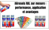 Aérosols RAL sur mesure : performance, applications et avantages